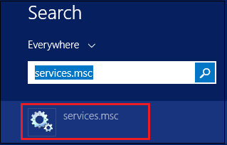 windows search services