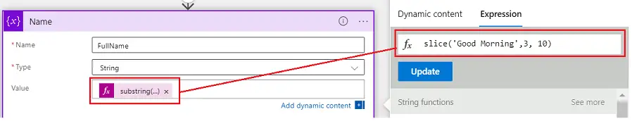 logicapp slice