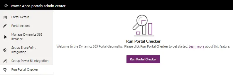 Run Portal Checker