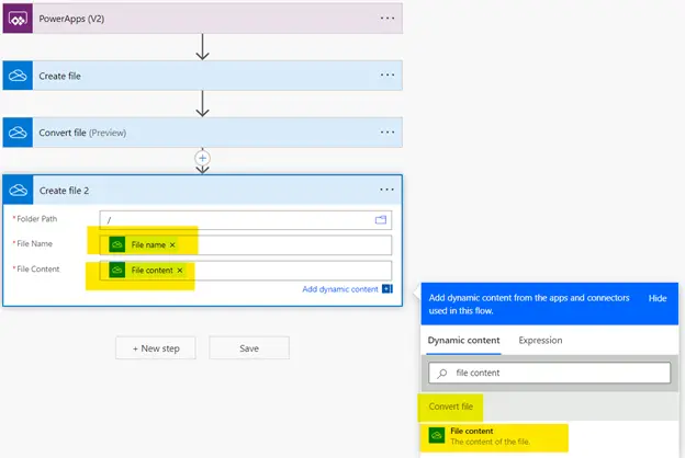 PowerApps Export data to PDF