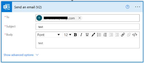 How to create power automate flow to send email?