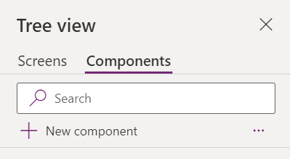 treeview components new component