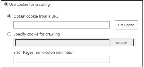 Use cookie for crawling