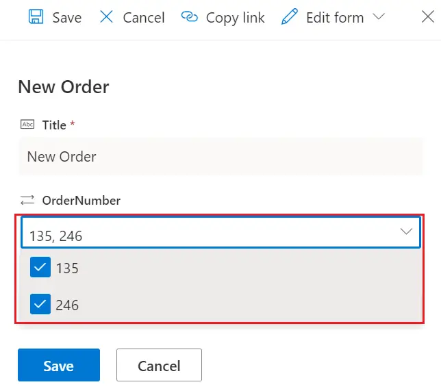 add lookup row multiple values