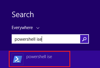 powershell ise