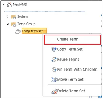 term store management tool new term