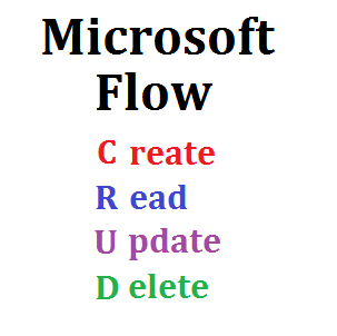 Microsoft Flow Example - CRUD operation on SharePoint list